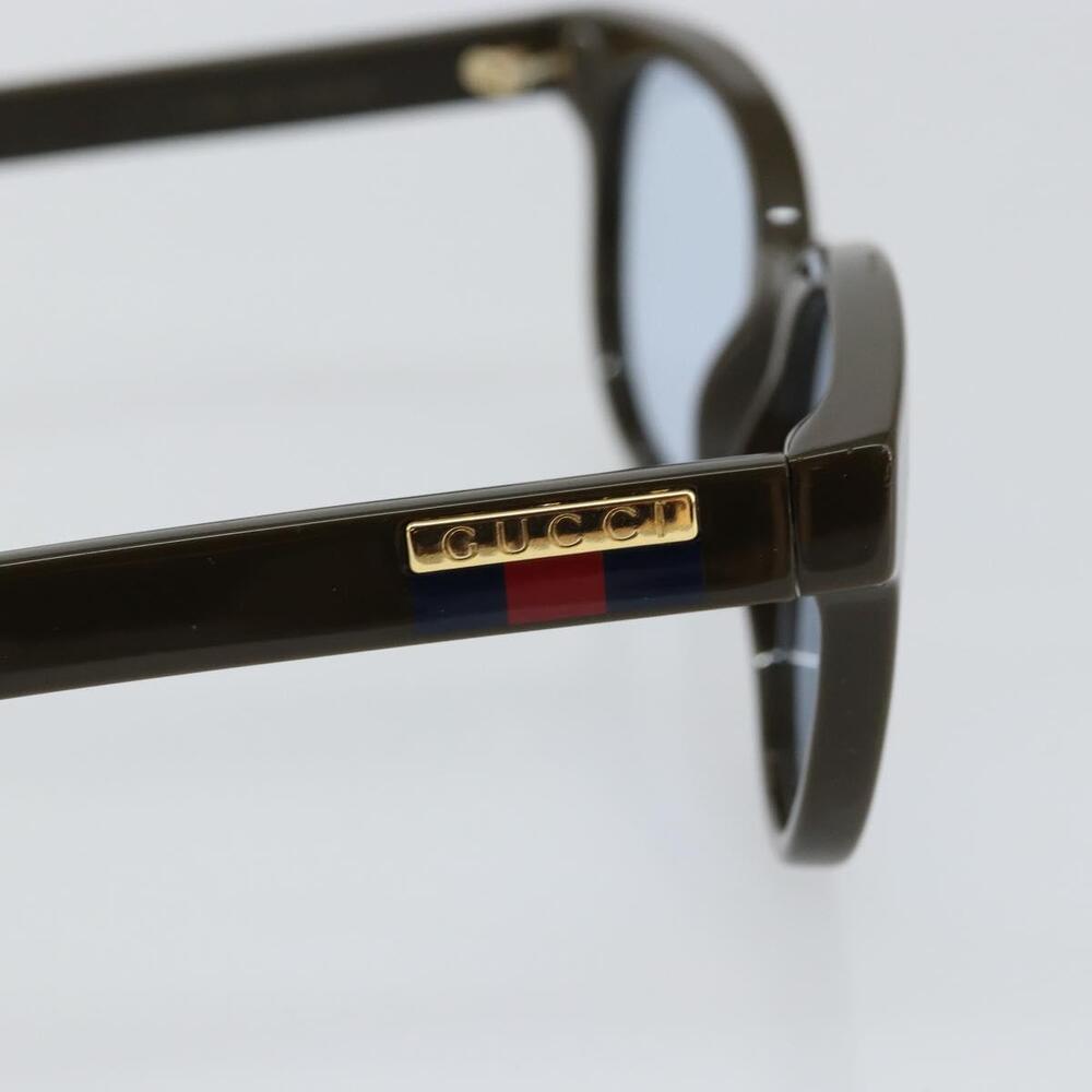 GUCCI Sherry Line Sunglasses Plastic Khaki Auth BA5568 - Picture 8 of 11